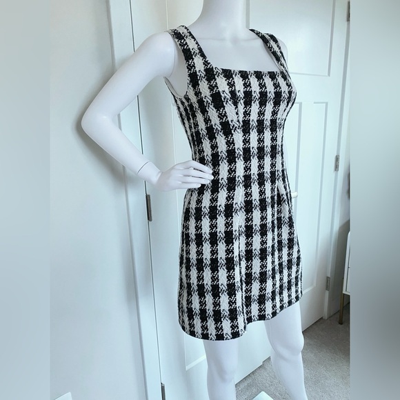Maje tweed dress size 36 (runs small in bust) - Picture 4 of 12